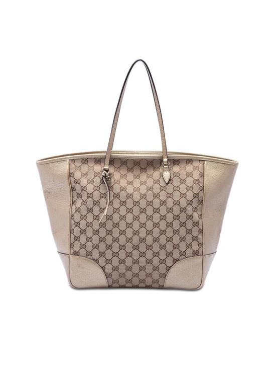 Gucci Handbags - Gucci Gg Canvas And Leather Bree Tote #290380G45B